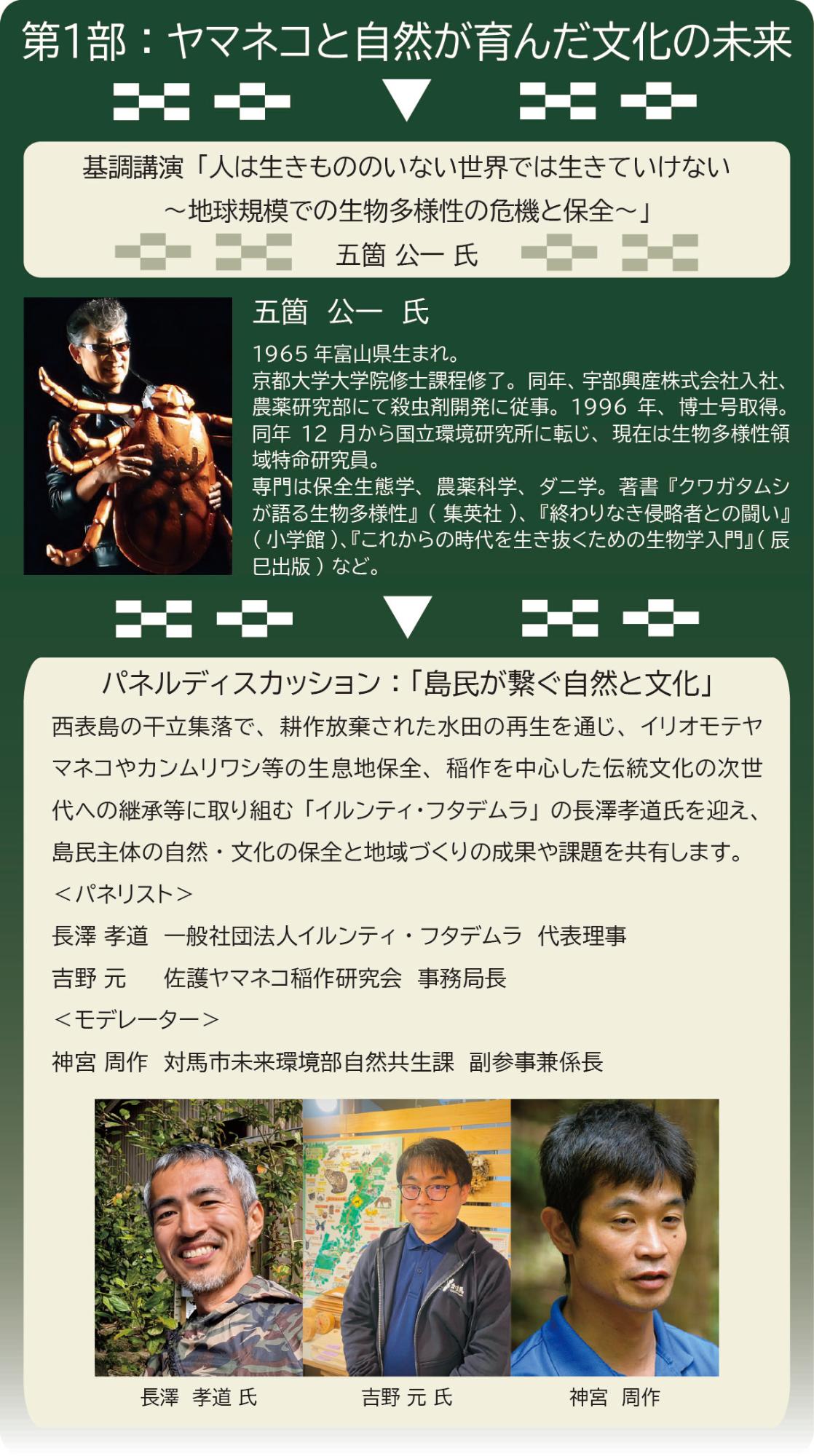 友好都市10周年記念シンポジウム「島々の未来共創」／対馬市